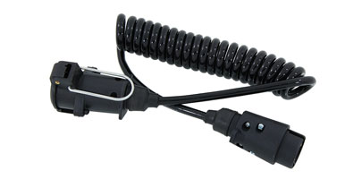 12V Trailer Curly Extension Lead