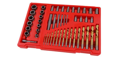 Screw Extractor and Drill Set