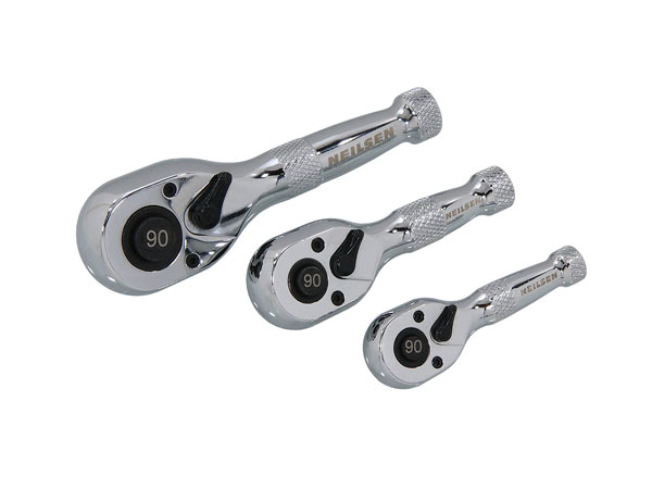 Stubby Ratchet Set - 1/4 | 3/8 | 1/2in.Dr