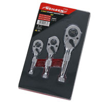 Stubby Ratchet Set - 1/4 | 3/8 | 1/2in.Dr