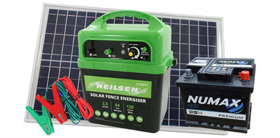 Electric Fence Solar Energiser