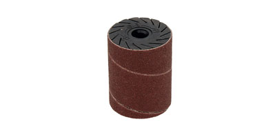 Rubber Wheel with Sanding Paper