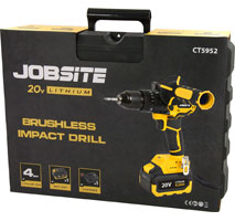 20 Volt Cordless Impact Drill