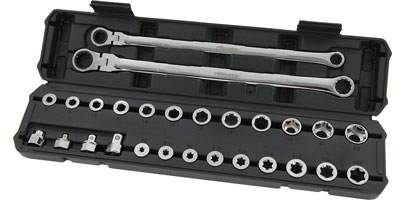 Ratchet Spanner Set